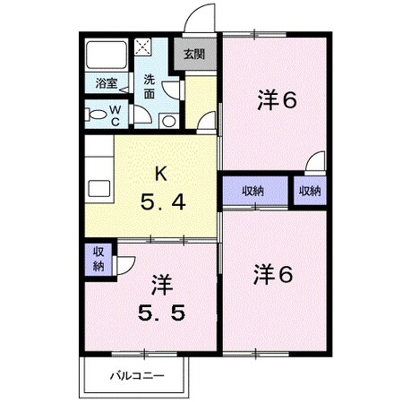 紀伊清水駅 徒歩8分 1階の物件間取画像